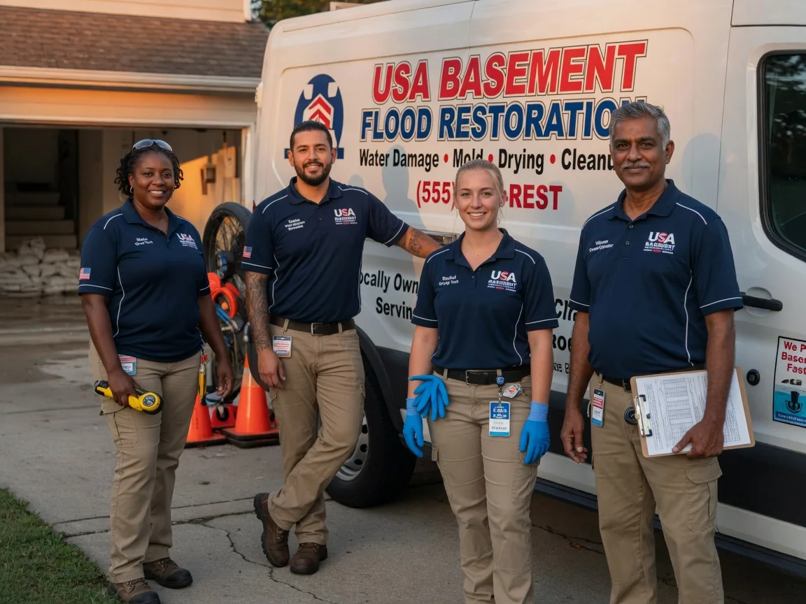 Basement Flood Cleanup company in Farmersville, OH